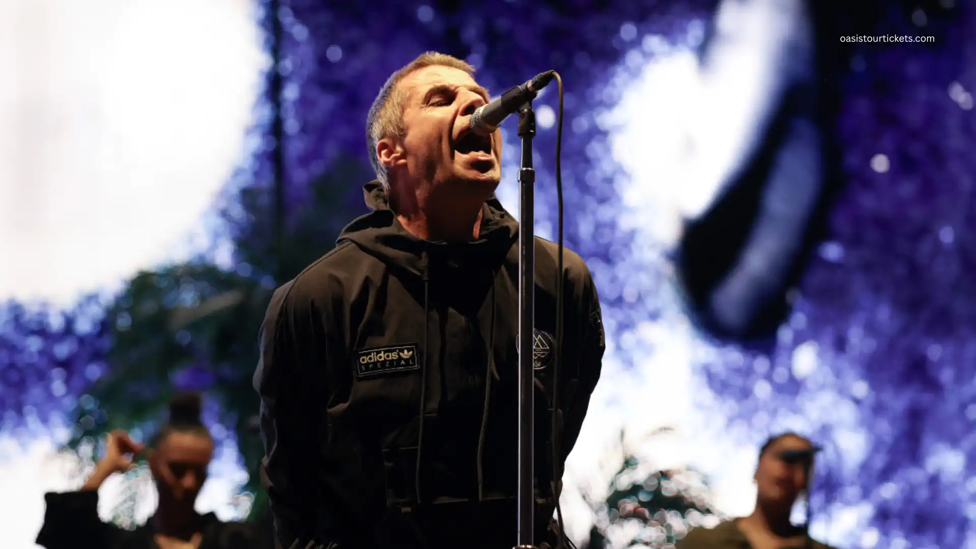 Liam Gallagher rehearsing for the Oasis 2026 reunion tour