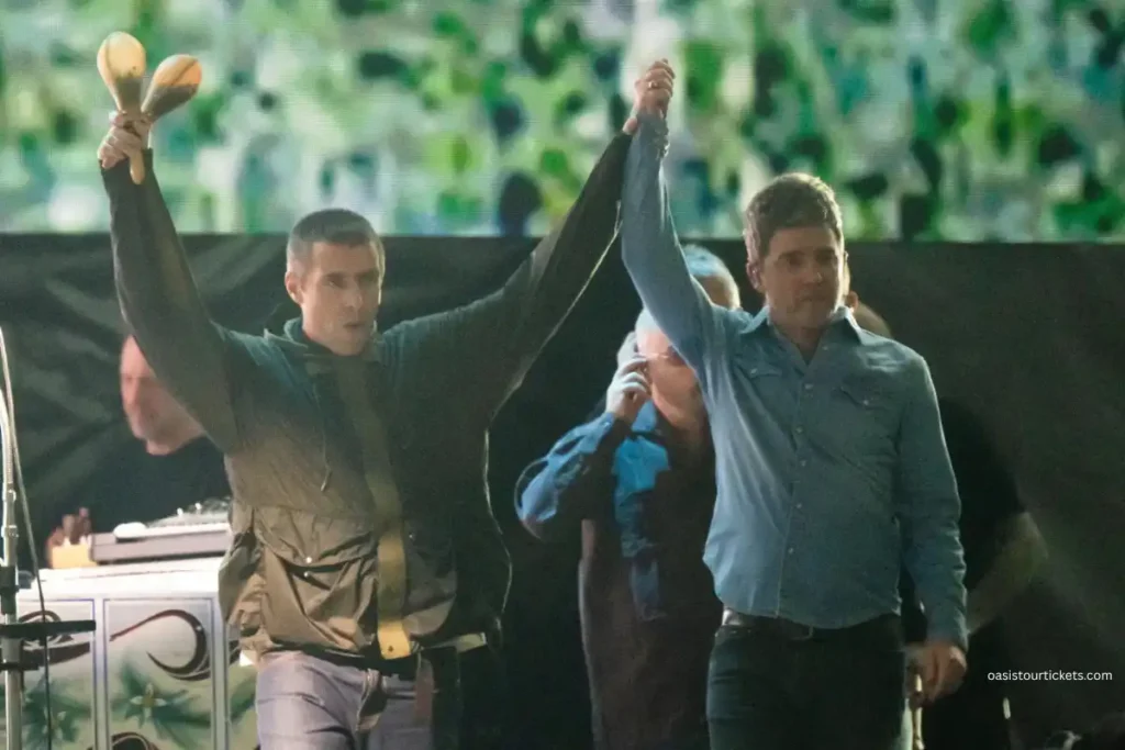 Liam and Noel Gallagher Oasis Tour 2025
