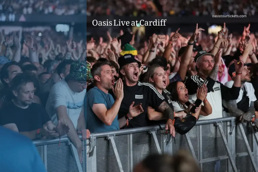 Oasis Cardiff Crowd